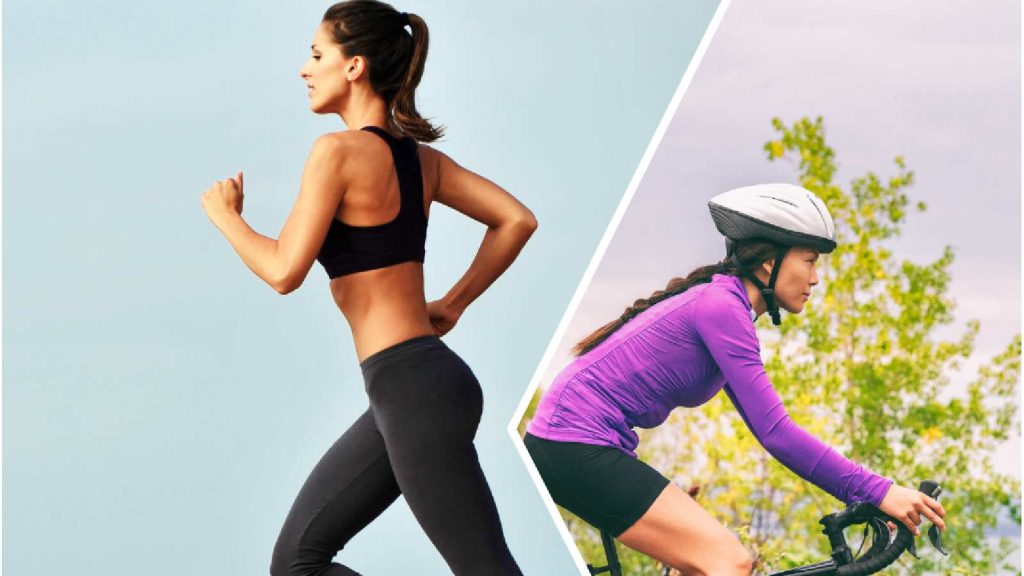 Cycling vs running: Which one is better to reduce belly?