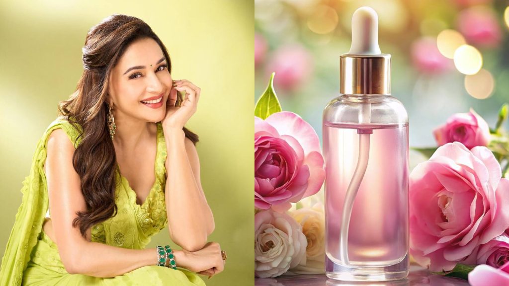 Madhuri Dixit swears by rose water toner: Try these 7 options