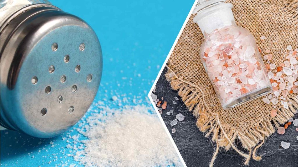 Pink salt vs regular salt: Differences and similarities