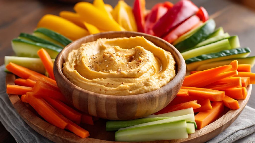 What to eat with hummus: 7 vegetables ideas for low calorie, high protein snacking